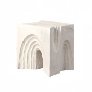 Bainter Fibreglass Shaped Designer Echo Low Stools Casual Stool