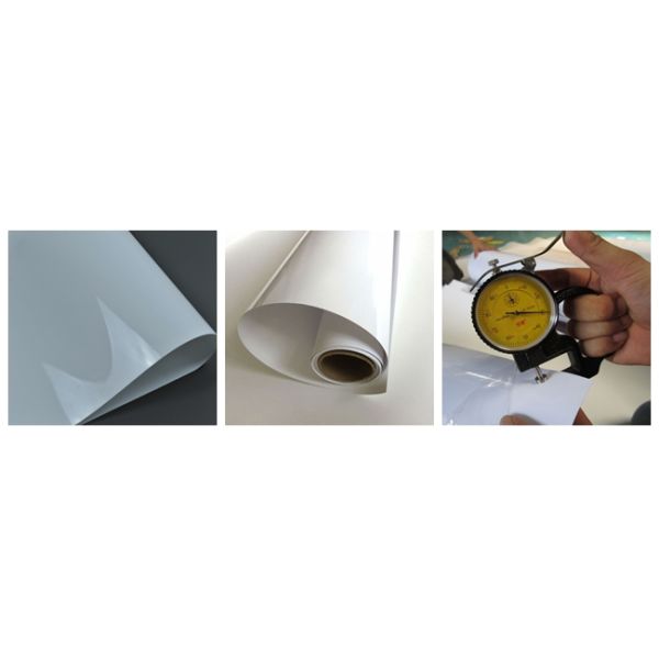 White Membrane Pressed Pvc Foil For Furniture