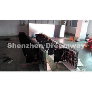 Indoor Led Video Screen Rental P6 SMD3528 LED Die-Casting Aluminum Cabinet