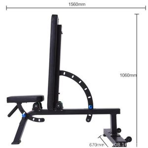 Foldable Commercial Adjustable Exercise Bench Dumbbell Weight Lifting Adjustable