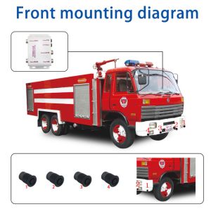 Smart Reverse Backup System Blind Spot Sensor