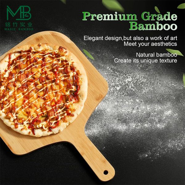 Mutifunctional Bamboo Square Charcuterie Board For Restaurants