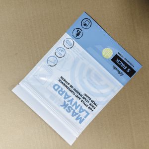 Resealable Mask Storage Bag Heavy Duty FDA Approved Moisture & Bacteria Proof