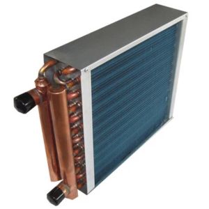 1/2 diameter copper fin type heat exchanger use for central air conditioning