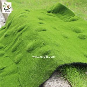 UVG landscape decor accessories flocking artificial moss carpet garden synthetic