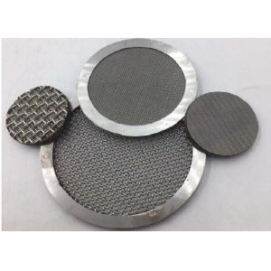 Industrial Atmosphere Stainless Steel Filter Mesh Resistance To Ocean And