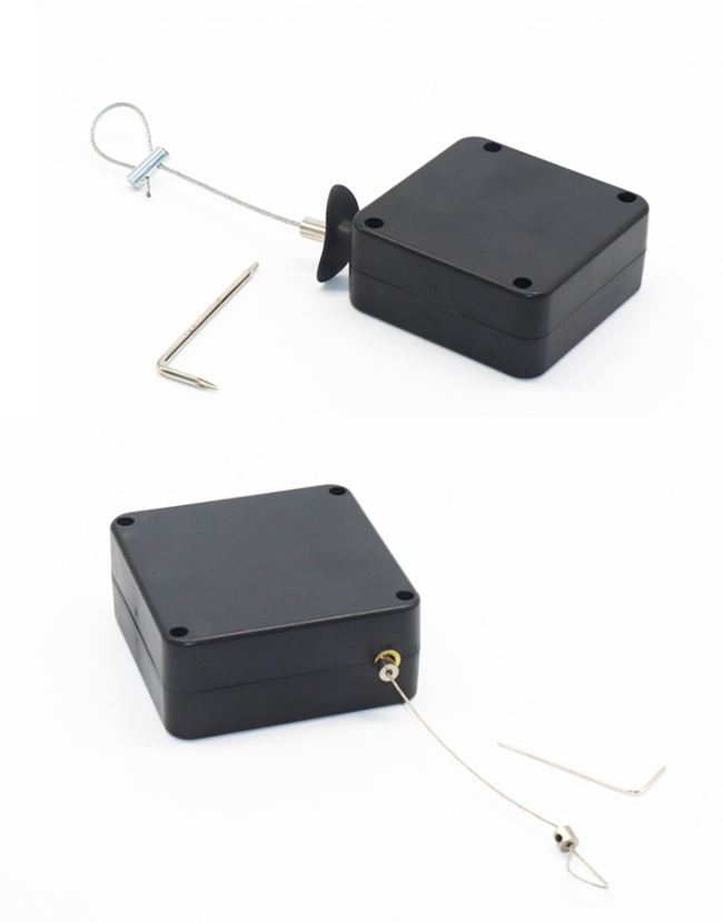 Heavy Duty Square Retractable Anti Theft Pull Box