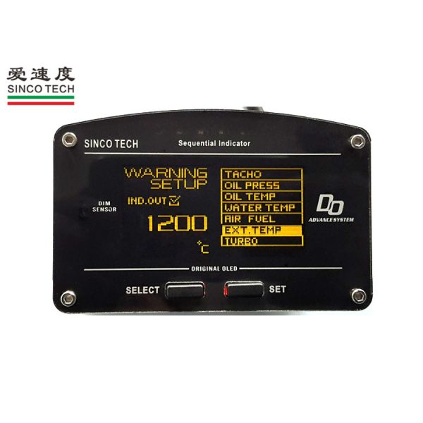 Quality 2.5 Inch Exhaust Gas Temperature Gauge Multifunction Dashboard With EGT Alarm wholesale