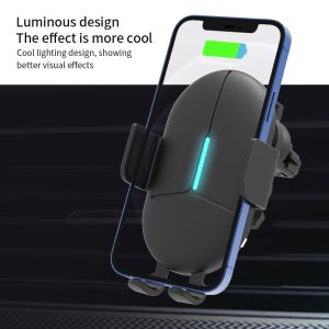 QC3.0 Car Mount Wireless Charger Multi Function Phone Holder
