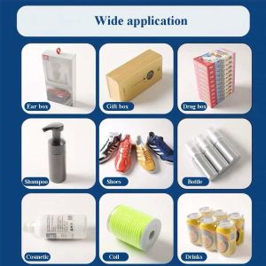 Shrink Wrap Bags, Heat Shrink Wrap PVC Material 100 Packs 8 X 10 Inches Bags for