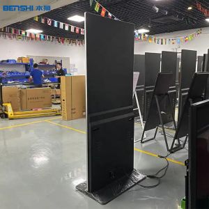 49 55 65 Lcd Poster Supermarket Advertising Machine Kiosk Floor Stand Digital