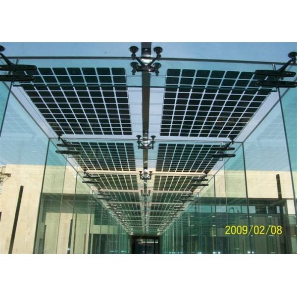 Quality 200W BIPV High Transparent Solar Panel With Mono Or Poly Solar Cell wholesale