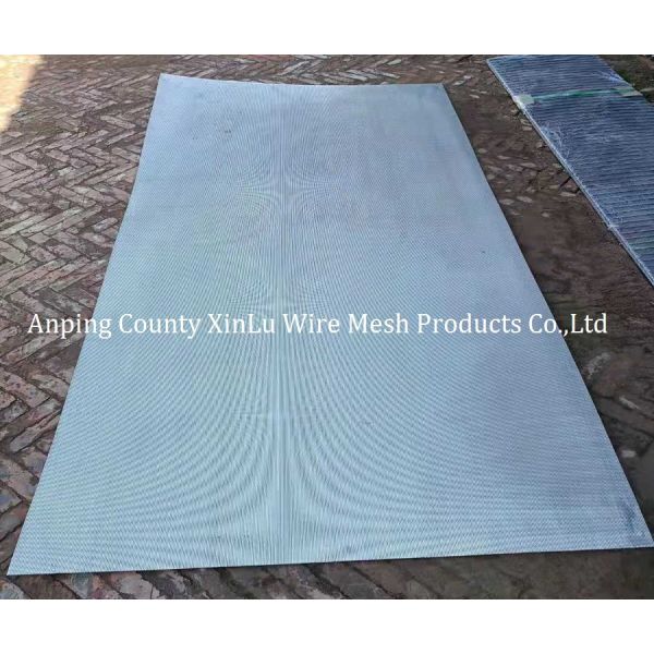 Wedge Wire Wrapped Flat Panel Johnson Screen Mesh for Filtration in Petrochemical Industry