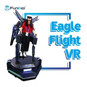 Rated Load 150KG Stand Up Flight VR Simulator / Immersive Flying VR Game Machine