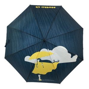 Automatic Open Fiberglass Frame Umbrella 110CM Diameter Digital Printing