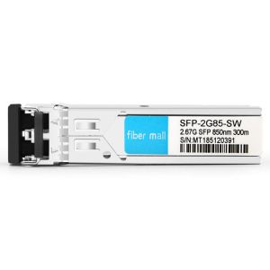 Cisco DS-SFP-FC-2G-SW Compatible 2.67G SFP SW 850nm 300m LC MMF DDM Transceiver