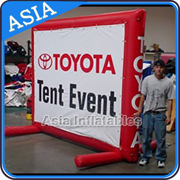 Quality Abnormal Advertising Inflatables Billboard With Printing , Outdoor Billboard wholesale