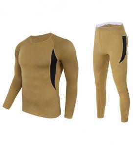 China Soft Fleece Fitness Set For Cycling Cold Weather Underwear Set on sale