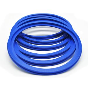 Blue FKM Rubber Flat Washer Silicone Rubber Sealing Washer