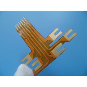 Immersion Gold flexible PCBs with heavy copper board 2 oz FPC Flex PCBs yellow