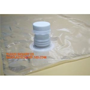 Custom disposable 5 liter aseptic wine juice bag in box,Chinese supplier