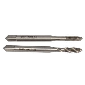 Cobalt M35 HSS DIN371 Screw Spiral Flute Machine Tap