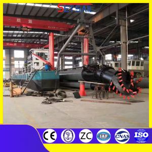 12 Inch Cutter Suction Lake Sand Dredger with Spud Shijiazhuang Customized
