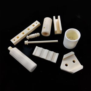 99% Alumina Ceramic Tube With Cutting Processing Service Density 3.9 G/cm3