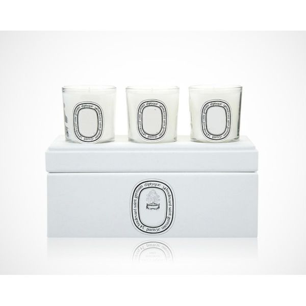 Custom Luxury Gift Box for 3 Units Scented Candle Sets Scented Diffusers Box