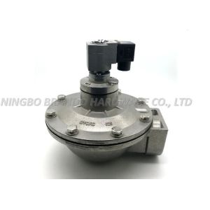 Right Angle Aluminium Pneumatic Pulse Valve CA50T QR DIN43650A SS304 Ferrule