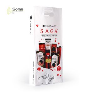 Full Color Die Cut 100% LDPE Recycled Printed Plastic Bag