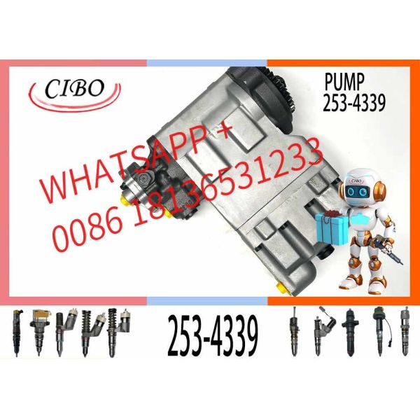 253-4339 Diesel Fuel Injection Common Rail Pump 384-0677 For C7 E330D Engine