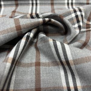 Yarn Dyed TTR Stretch Fabric with Checks