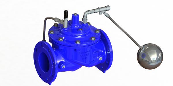 EPDM And Nylon Reinforcement Diaphragm Float Control Valve With Accurate And