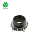 Customizable Miniature Rotary Encoder with Dual Outputs and Push Button Desig