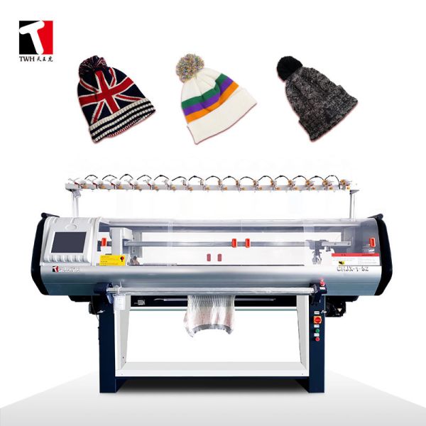Quality 36inch 5/7G  Knit Hat Making Machine Automatic High Speed 1.5m/S wholesale
