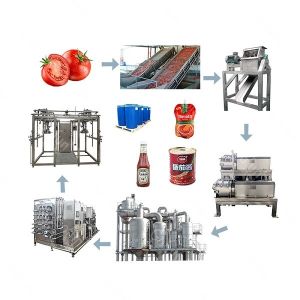 Cheap Tomato Processing Line Scalable Solution for Small-to-Large Tomato Processing Needs for sale