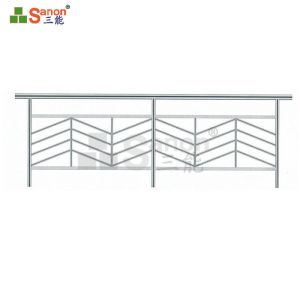 China Easy Installation Satin Finished Stainless Steel Balustrade Dia 9.6mm For Steps on sale