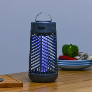 Charging 1200mAh Electric Shock Mosquito Insect Killer Lamp Bug Zapper Trap