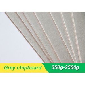 Both Side Grey Chipboard Paper Laminated Chipboard Sheets Folding Resistance