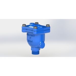 Thread Type Ductile Iron Combination Air Release Valve Meet EN1074-4