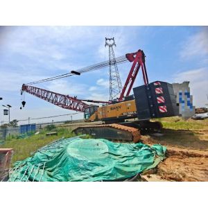 Construction Used Spider Crane Telescoping Crawler Crane Used 150ton