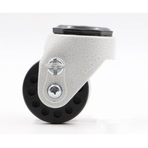 Low Profile Industrial 670kg 76mm Locking Swivel Casters With Brake