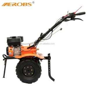 Greatly Improved Mini Gasoline Power Weeder Lightweight Small Electric Tiller