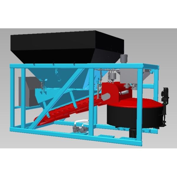 Quality Cement Batching Plant Portable Concrete Batch Plant Load Cell Weighing wholesale