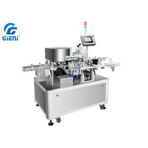 2KW Lipstick Labeling Machine Dia 15-30mm Semi Automatic Labeling Machine