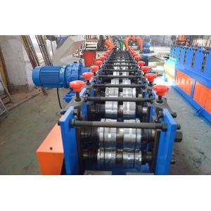 CNC Metal Stud And Track Roll Forming Machine C U Channel Section Profile 0.55-0