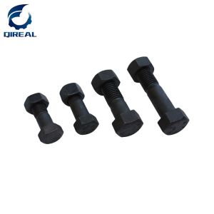 Excavator Bucket Bolt Nut M12 M14 M16 M22 Grade 8.8 12.9 Flange Grader Blade