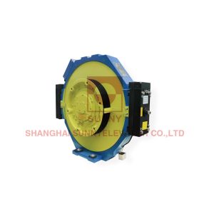 Cheap SN-WJC-T 630kg - 1050kg 2:1 Roping Single Wrap Traction Machine For Passenger Lift for sale