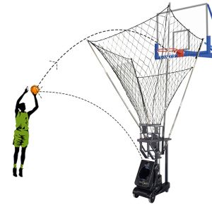China Siboasi Basketball Shooting Machine For Home Training Vertical Angles Adjustable on sale